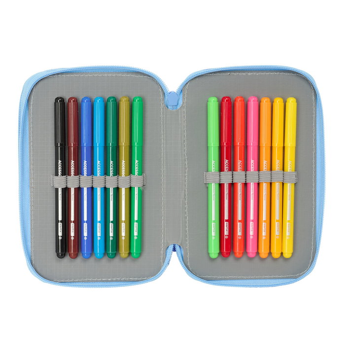 Safta Plumier Bluey Let'S Play Triple 37 Pcs