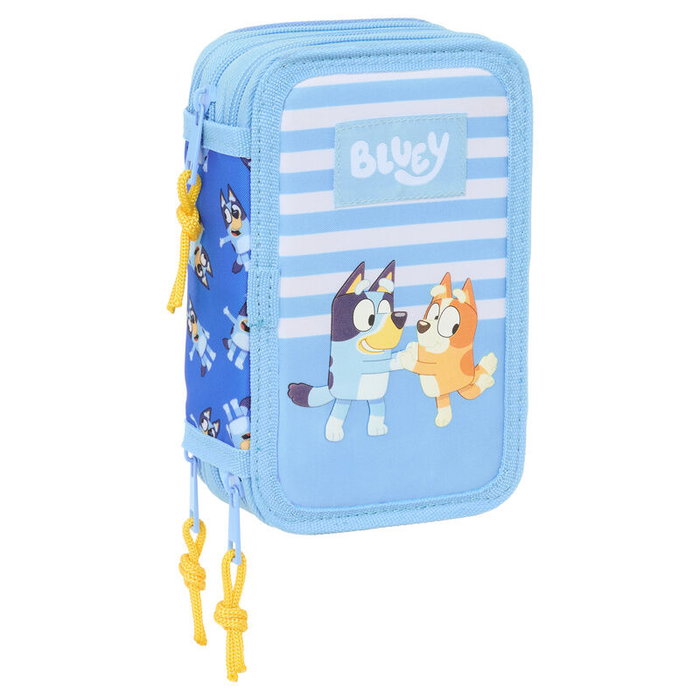 Safta Plumier Bluey Let'S Play Triple 37 Pcs
