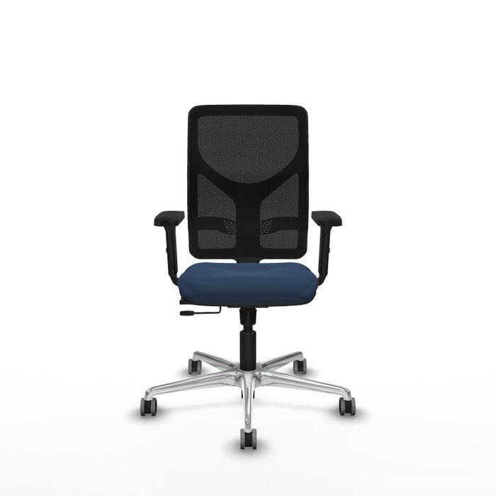PIQUERAS Y CRESPO Silla de oficina Motilla con mecanismo Sincro/Traslack, Azul marino y Negro PIQUERAS Y CRESPO Silla de oficina Motilla con mecanismo Sincro/Traslack, Azul marino y Negro