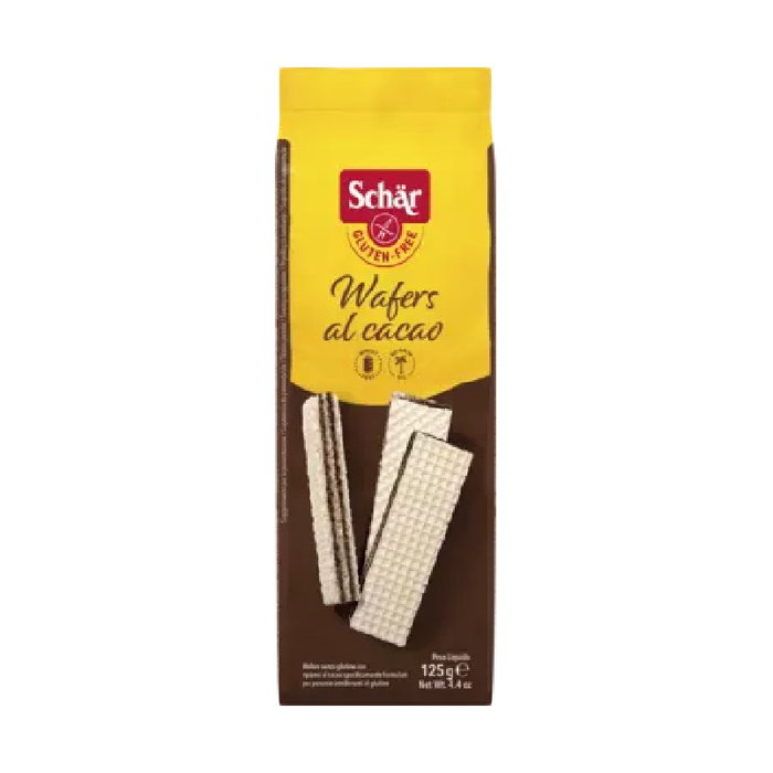 Schär Wafers al Cacao 125g Sin Gluten