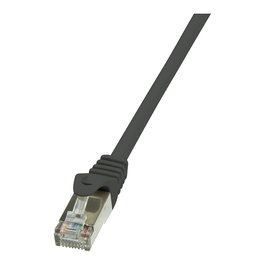 LogiLink Patch Cable Cat.5e F/UTP 10m negro