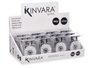 Kinvara Báscula Cocina 1Kg con Recipiente 400Ml Transparente Plástico (PS) 11x16x9cm (Set de 24)