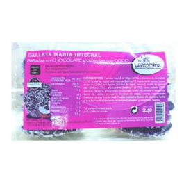 La Campesina Galleta María Integral Bañada en Chocolate y Coco Sin Azúcares Añadidos con Maltitol 240g