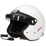 Casco Omp J-Rally Blanco Fia 8859-2015 Talla L OMPSC0-0801-A01-020-L