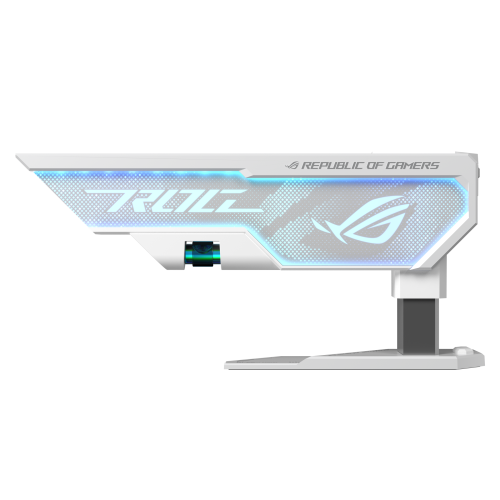 ASUS ROG Herculx Soporte para Tarjeta Gráfica Universal Blanco, Ref. 90DA0023-B09000, Compatible con NVIDIA GeForce RTX 40 Series