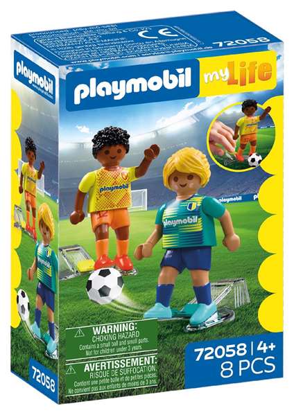 PLAYMOBIL My Life Jugadores de Fútbol PLAYMOBIL My Life Jugadores de Fútbol
