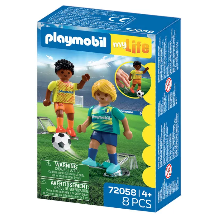 PLAYMOBIL My Life Jugadores de Fútbol PLAYMOBIL My Life Jugadores de Fútbol