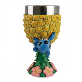 Enesco Disney Stitch Cáliz Decorativo Lilo & Stitch Piña Resina 18 x 9 x 9 cm