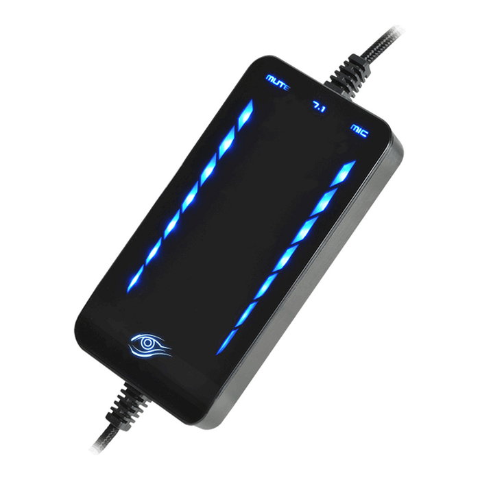 GIGABYTE Force H5 Auriculares Gaming Full-Size Circumaural, Alámbricos, 50 mm, Negro, USB, 3 m