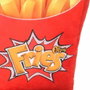 Oh My Pop Cojín Grande Fries Rojo 33 x 33 x 10 cm