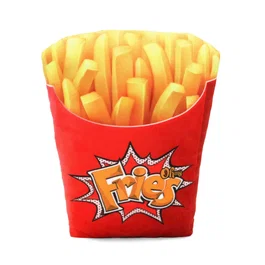 Oh My Pop Cojín Grande Fries Rojo 33 x 33 x 10 cm