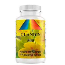 BEQUISA Glandin 500 200Perlas Aceite de Onagra para Regulación Hormonal y Piel 200 Perlas