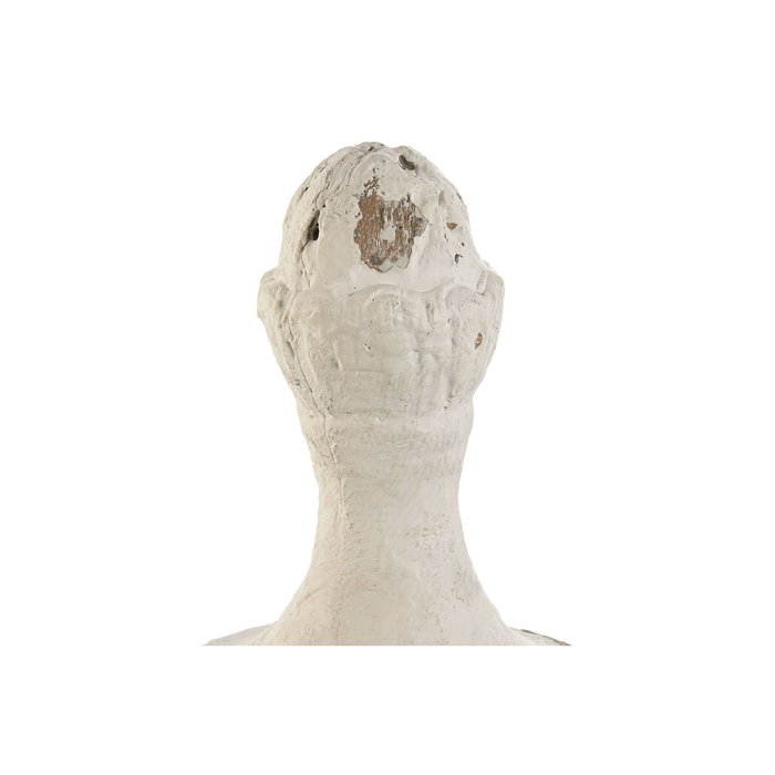 DKD Home Decor Decoración de Resina Decape Blanco 23x23x51 cm