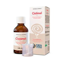 FORZA VITALE Cistimel Complemento Alimenticio para Cistitis y Vías Urinarias con D-Manosa y Granada - 130 ml