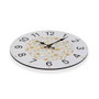 Reloj de Pared Versa Madera Flores 4 x 30 x 30 cm