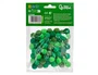 Liderpapel Pompones de Colores Tonalidades Verdes 1,5 cm, 80 unidades