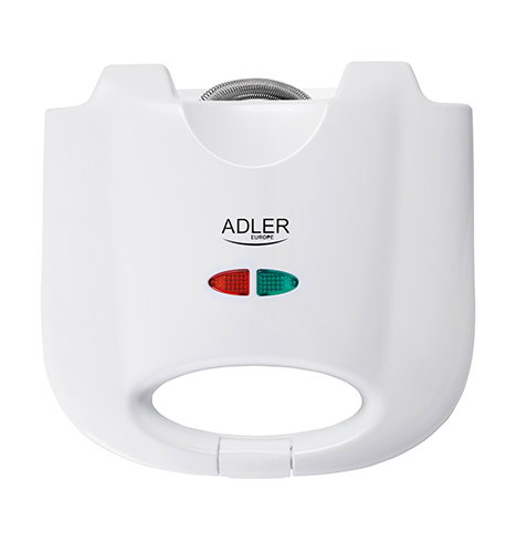 ADLER Sandwichera 750 W, Para Preparar Sándwiches Calientes y Tostados