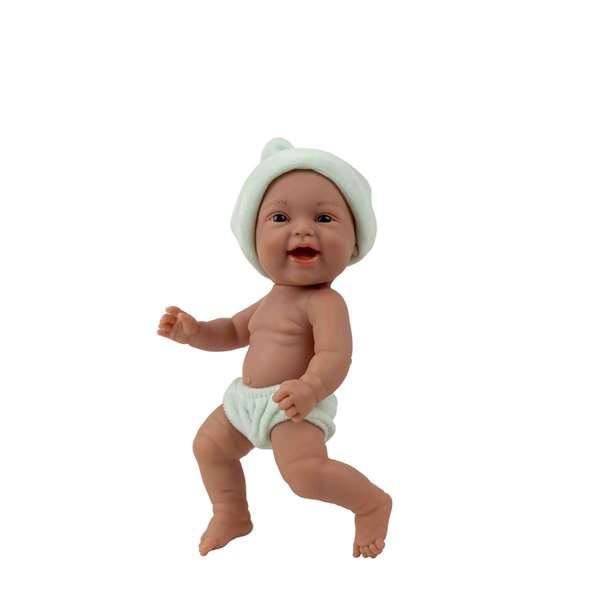 Muñecas Arias Muñeca Elegance Lupi Mint 26 cm con Canastilla, Cuerpo de Vinil