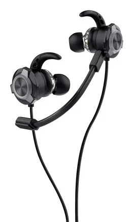 Trust GXT 406 Pine Auriculares Gaming Intraural con Micrófono Boom Extraíble y Estuche Protector - Negro
