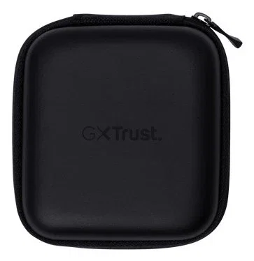 Trust GXT 406 Pine Auriculares Gaming Intraural con Micrófono Boom Extraíble y Estuche Protector - Negro