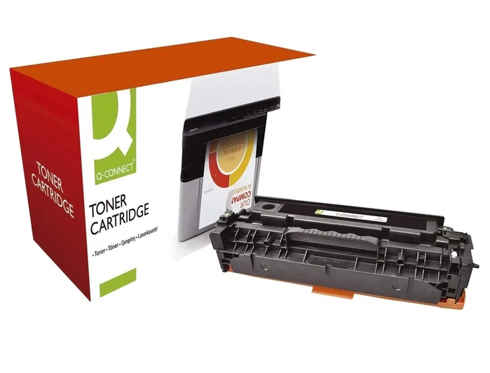 Q-connect Tóner Compatible HP CC530A Negro para Color LaserJet CP2520/CM2320 MFP Q-connect Tóner Compatible HP CC530A Negro para Color LaserJet CP2520/CM2320 MFP
