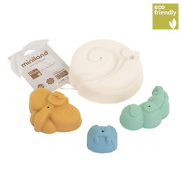 Set Arena Miniland Eco 4 Moldes Cool (+18 Meses) (Set de 6)