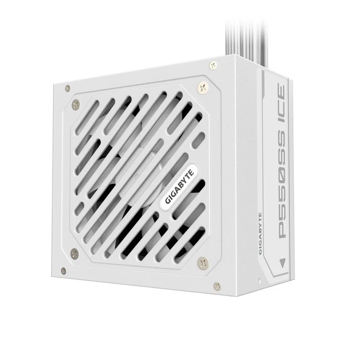 Gigabyte P550SS ICE 550 W Blanco ATX 3.1 80 PLUS Silver PCIe 5.0 Gigabyte P550SS ICE 550 W Blanco ATX 3.1 80 PLUS Silver PCIe 5.0