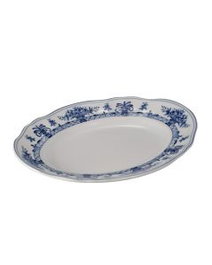 Le coq Fuente Oval Azul Neos Anthiros 24,5x18,5 cm Porcelana 6 Unidades