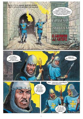 El Guerrero Del Antifaz : El Tesoro de Motamid
