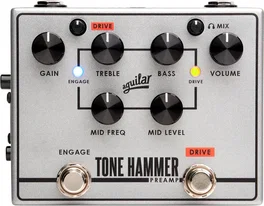 Aguilar Tone Hammer Preamplificador D.I. Compacto con Circuito TH y Salida de Auriculares