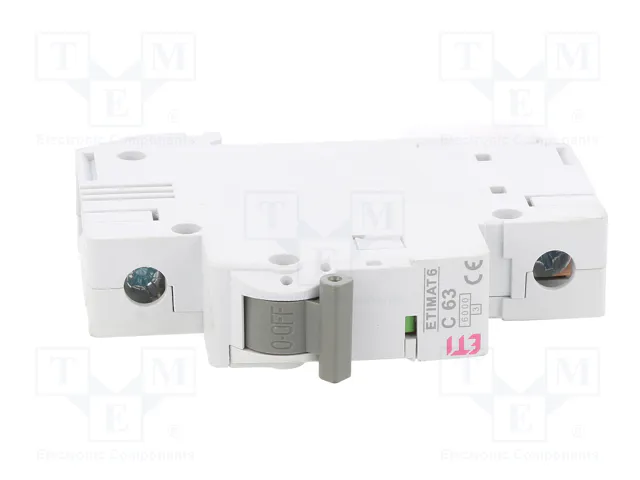 ETI POLAM Interruptor magnetotérmico ETIMAT 6 1P C63 63A 6kA