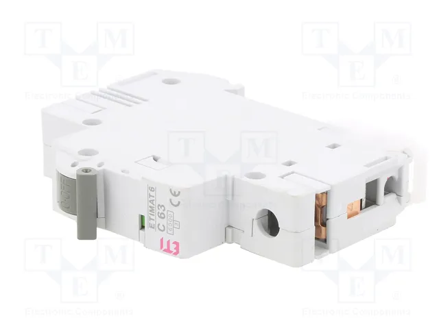 ETI POLAM Interruptor magnetotérmico ETIMAT 6 1P C63 63A 6kA