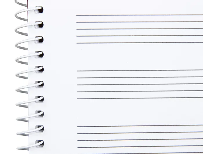 Liderpapel Bloc música pentagrama 3mm folio apaisado 100 g/m2 20 hojas