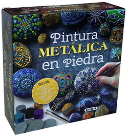 SUSAETA EDICIONES, Pintura metálica en piedra - Mandalas de piedra