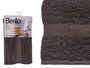 Berilo - Toalla Lisa de Baño 70x130 cm - Gris - 80% Algodón 20% Poliéster - Gramaje 400 g (Set de 12)