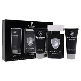 Set Tonino Lamborghini: Mitico, Eau De Toilette, For Men, 125 ml + Mitico, Hydration, Shower Gel, All Skin Types, 100 ml + Mitico, Hydrating, After-Shave Balm, 100 ml