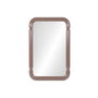 DKD Home Decor Espejo Moderno Lacado Moka 70x106 cm