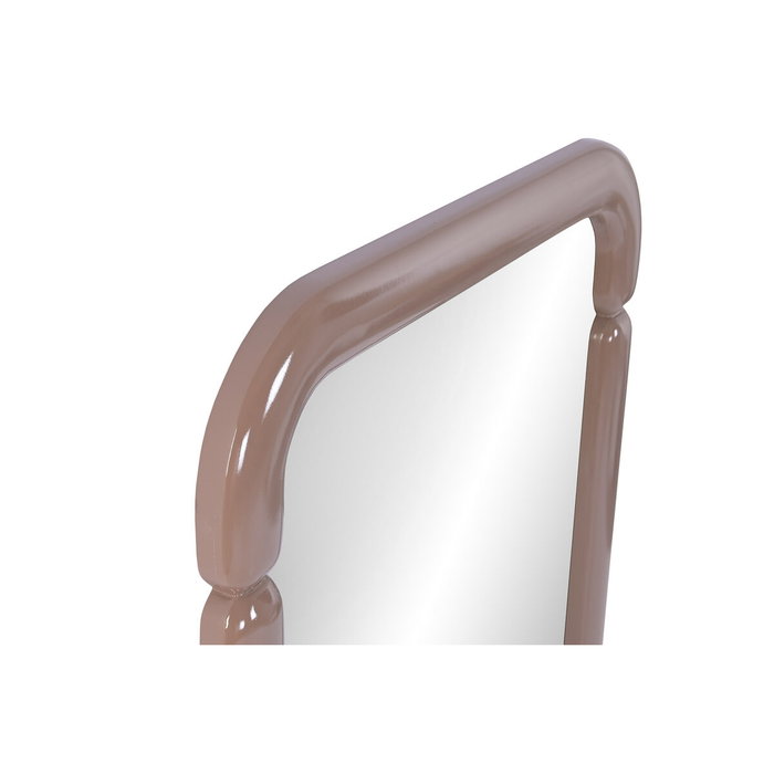 DKD Home Decor Espejo Moderno Lacado Moka 70x106 cm