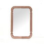 DKD Home Decor Espejo Moderno Lacado Moka 70x106 cm