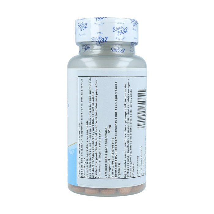 Kal Pycnogenol 50 mg 60 comprimidos
