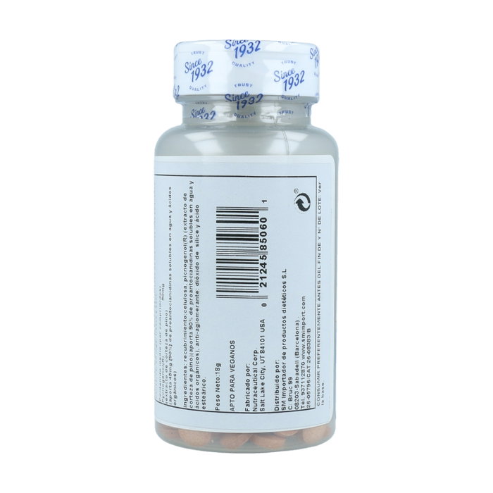 Kal Pycnogenol 50 mg 60 comprimidos