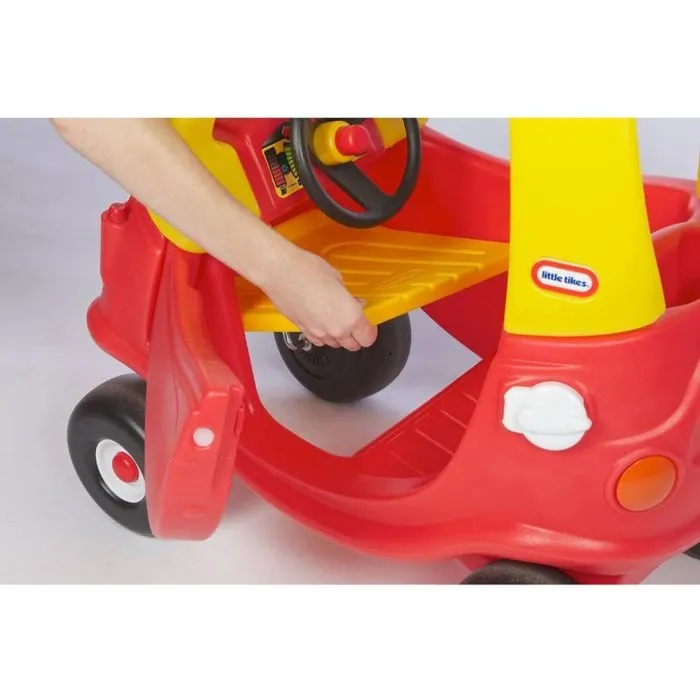 Little Tikes Cozy Coupe Cochecito Infantil Rojo con Puertas, Claxon y Suelo Desmontables - A partir de 18 Meses