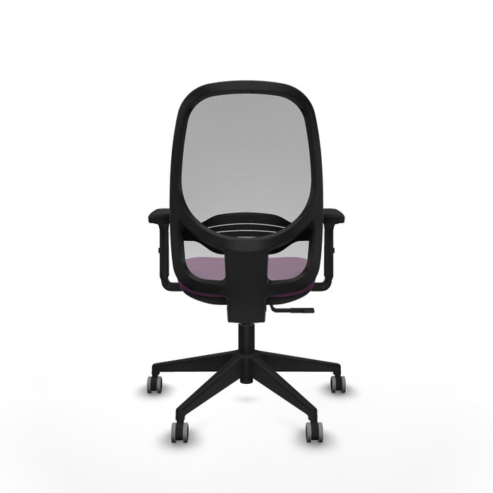 PIQUERAS Y CRESPO Silla de oficina Cilanco con mecanismo Sincro, Morado y Gris