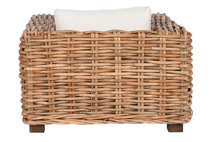 DKD Home Decor Indonesia 1c24 Sofá Natural Crudo Ratán 220 x 98 x 64 cm Set de 4 con Cojines DKD Home Decor Indonesia 1c24 Sofá Natural Crudo Ratán 220 x 98 x 64 cm Set de 4 con Cojines