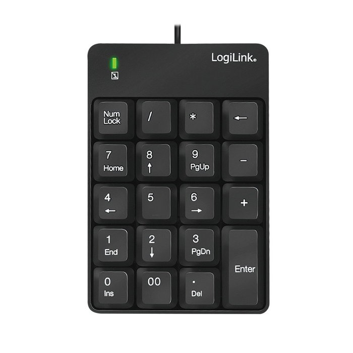 Logilink ID0184 Teclado Numérico USB Negro Logilink ID0184 Teclado Numérico USB Negro
