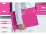 Leitz Wow Carpeta Clasificadora Polipropileno A4 6 Separadores + Extra Ancho Fucsia 38x330x254 mm