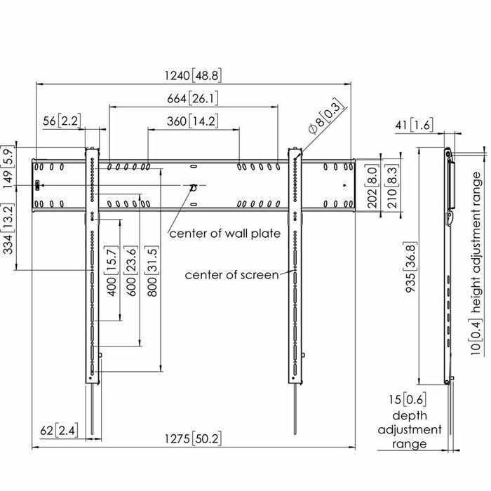 Vogel's PFW 6900 Soporte a Pared Extraplano para Pantallas de 75 a 120 Pulgadas Vogel's PFW 6900 Soporte a Pared Extraplano para Pantallas de 75 a 120 Pulgadas