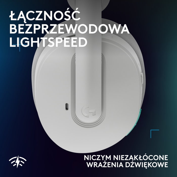 Logitech G G325 LIGHTSPEED Auriculares Inalámbricos Blanco