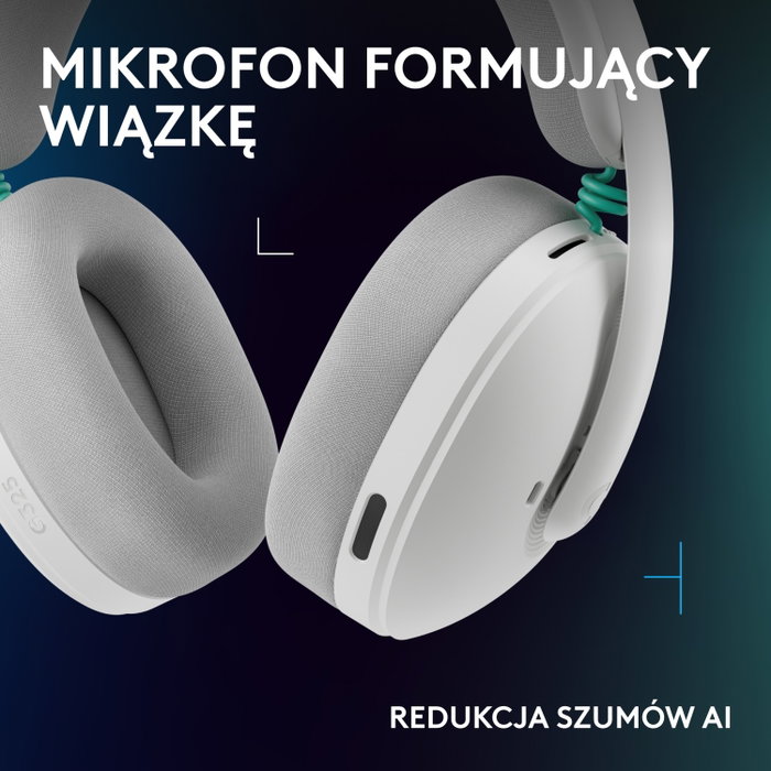 Logitech G G325 LIGHTSPEED Auriculares Inalámbricos Blanco