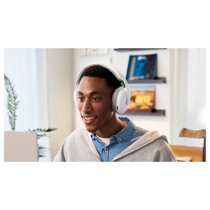 Logitech G G325 Lightspeed Auriculares Gaming Inalámbricos Blanco - Diadema, Bluetooth 5.2, 24h Batería, PC, PS5, Xbox, Switch